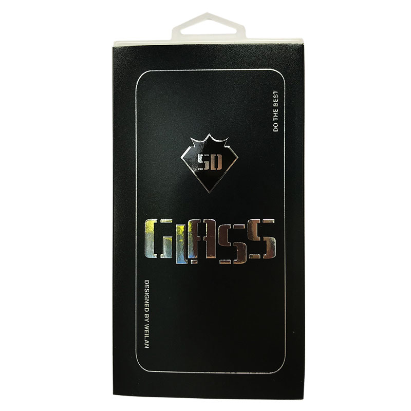 Защитное стекло BRUM (5D) для Samsung A6 Plus A605 (2018) Чёрный